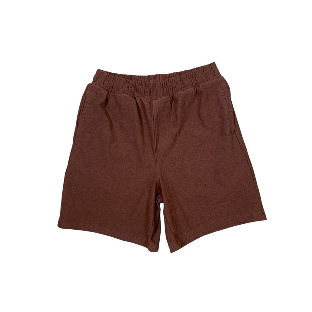 Beyond Yoga Spacedye Take It Easy Men's Shorts Small Brown